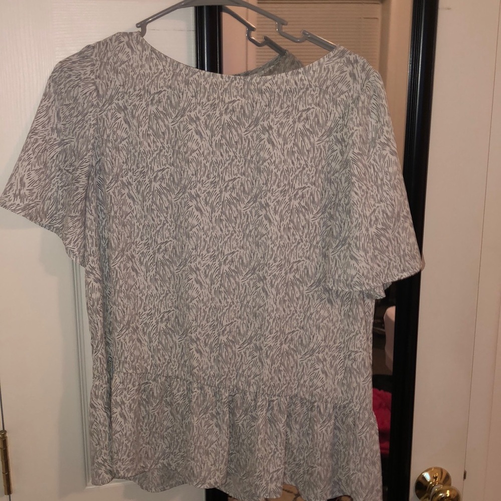 Dress blouse short sleeve